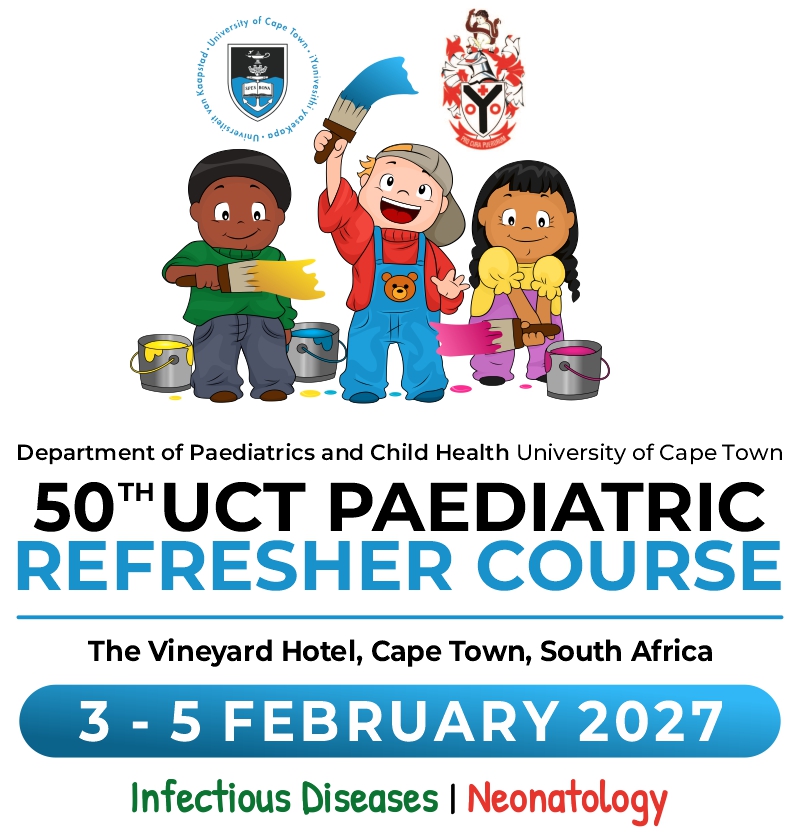 UCT Paediatric Refresher Course 2027 - Main Logo Portrait